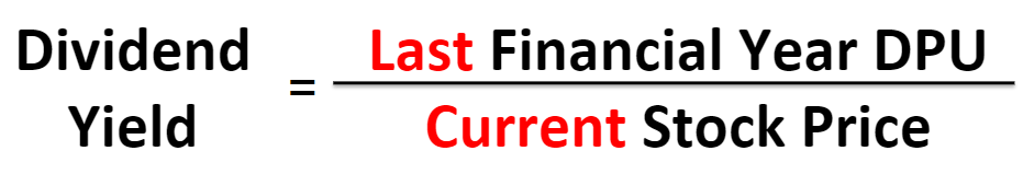 dividend yield - financial alliance