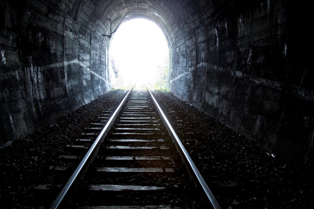 light at the end of the tunnel
