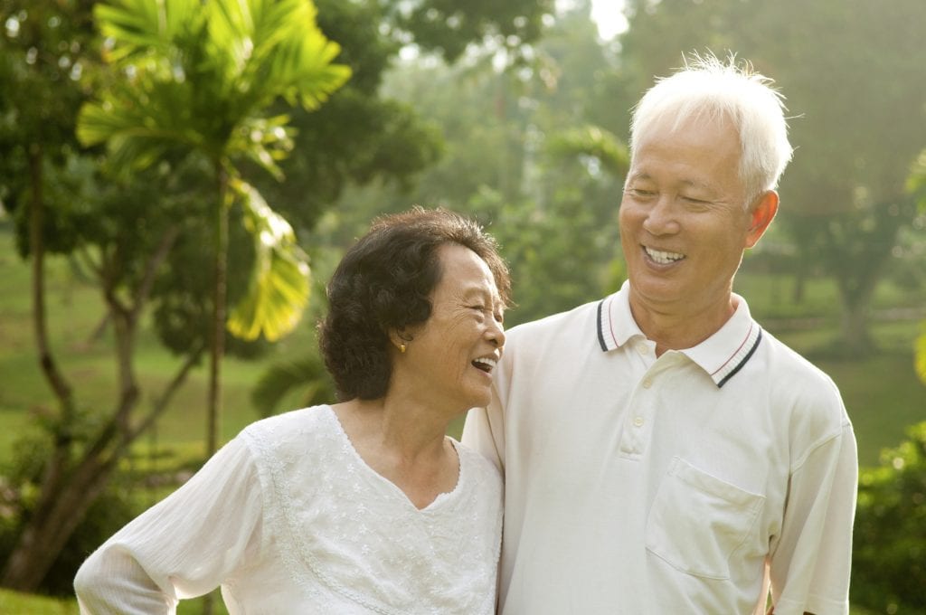 Asian Senior Couple