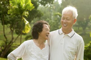 Asian Senior Couple